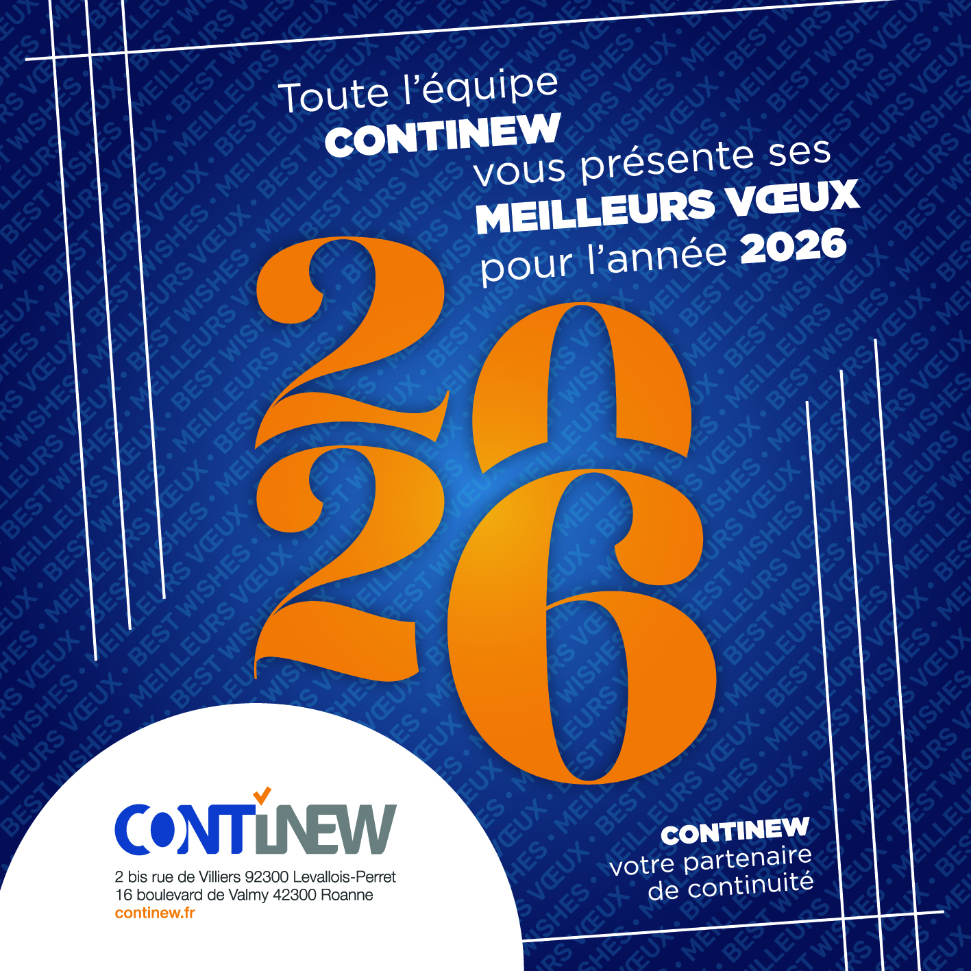 Meilleurs Voeux 2026